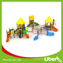 Amusement Park Large Adventure Kids Long Tube Slides/Outdoor Playground with Climbing Structures